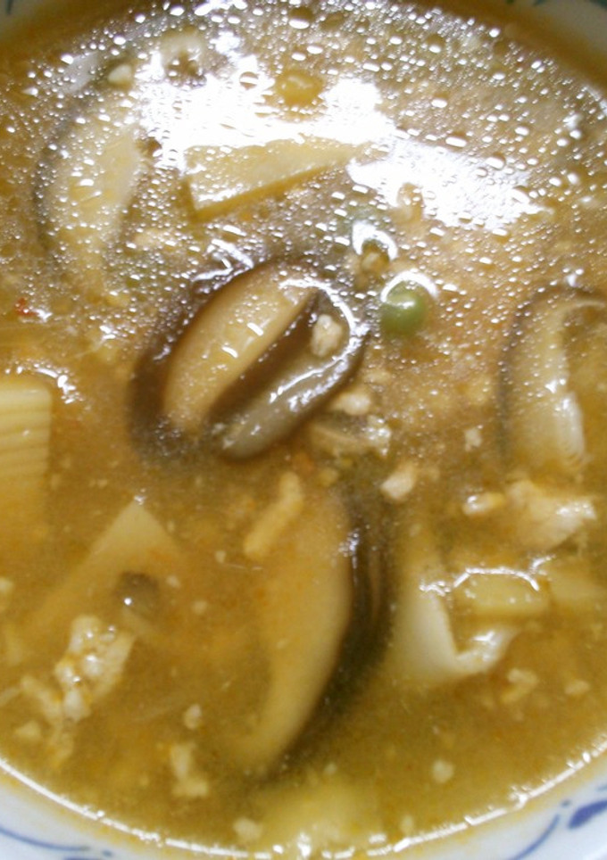 筍 椎茸 挽き肉の ピリ辛 中華餡かけ♪-レシピのメイン写真