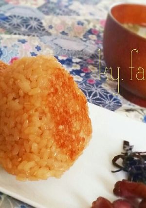 子供が大好きな焼おにぎり-レシピのメイン写真