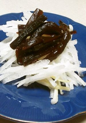 残り物でフルコース：佃煮が酒のつまみに！-レシピのメイン写真