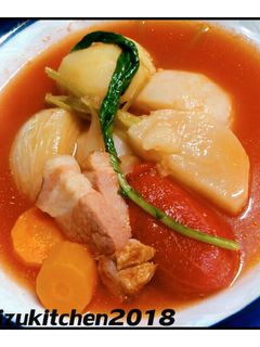 野菜たっぷりトマトポトフ-レシピのメイン写真