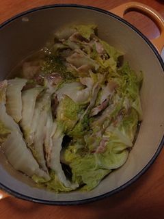 ル・クルーゼで白菜と豚肉のミルフィーユ煮-レシピのメイン写真