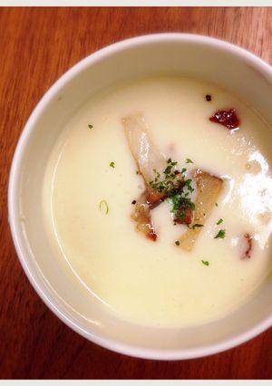 じゃがいものポタージュ ベーコンのせ-レシピのメイン写真