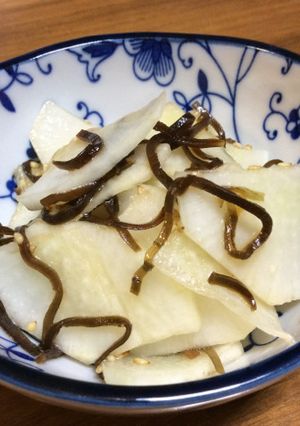 大根の塩昆布ごま和え-レシピのメイン写真
