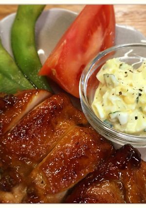 タジン鍋de☆ハチミツ照り焼きチキン-レシピのメイン写真