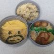 キャラ弁当。カールおじさん!