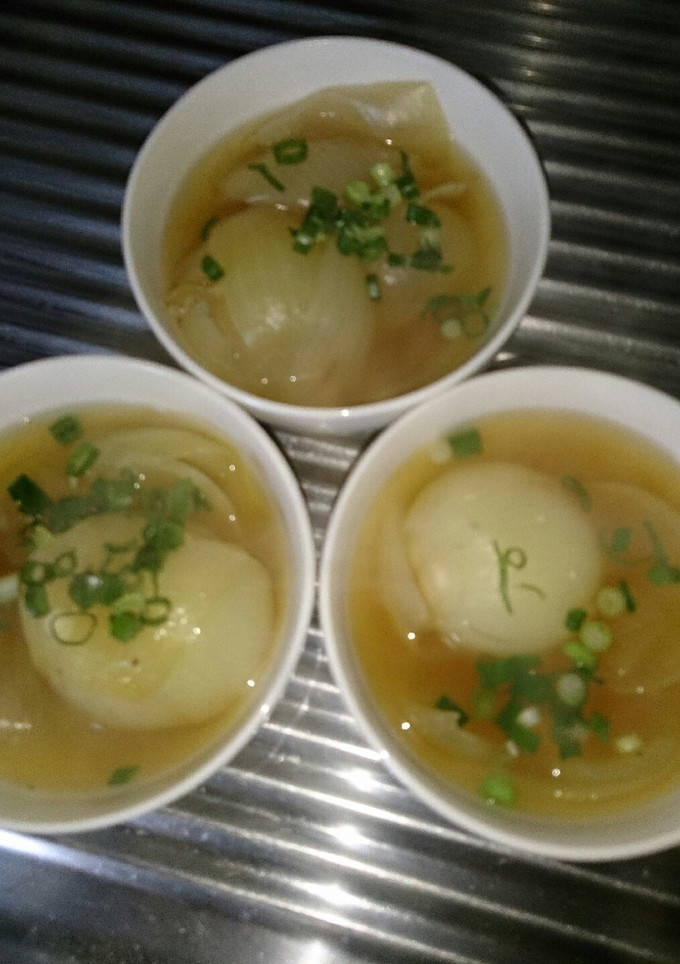 まるごと玉ねぎスープ♪-レシピのメイン写真
