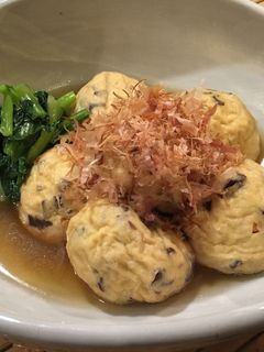 ひろうす煮浸し-レシピのメイン写真