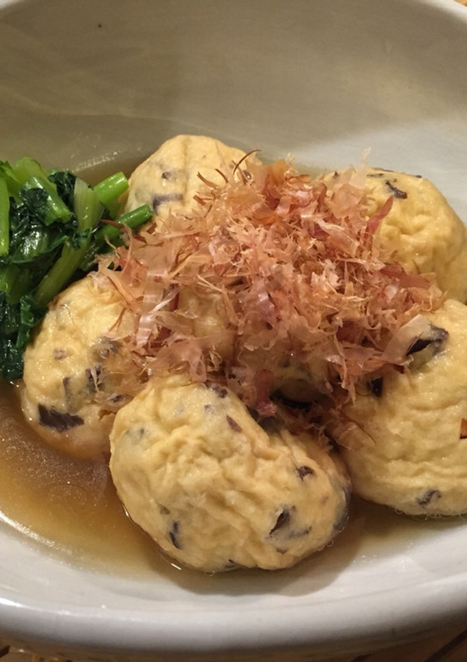 ひろうす煮浸し-レシピのメイン写真