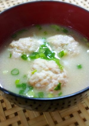 金目鯛のつみれ味噌汁-レシピのメイン写真