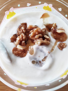 朝食に♪オーバーナイト*無花果ヨーグルト-レシピのメイン写真