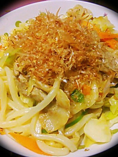 ●香味ペーストde焼きうどん●-レシピのメイン写真