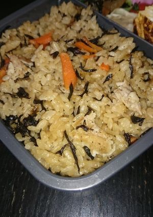 ☆炊飯器で簡単♪ショウガ入りひじきご飯☆-レシピのメイン写真