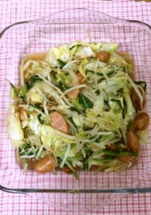 自家製塩ダレで簡単野菜炒め。塩焼きそばも-レシピのメイン写真