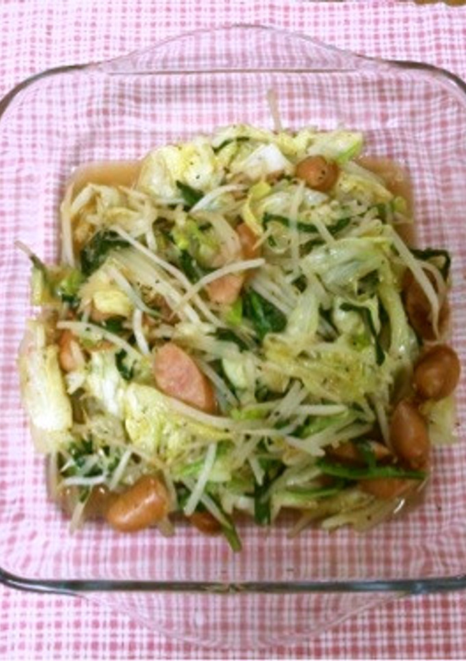自家製塩ダレで簡単野菜炒め。塩焼きそばも-レシピのメイン写真