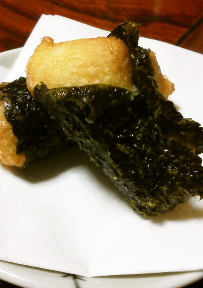 ♪山芋の磯部揚げ♪-レシピのメイン写真