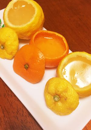 風邪に負けるな！オカンの愛情♡柑橘ゼリー-レシピのメイン写真