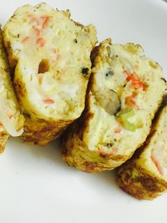 お弁当に☆カニ玉風卵焼き-レシピのメイン写真