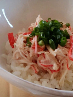 簡単節約★カニカマツナ丼-レシピのメイン写真