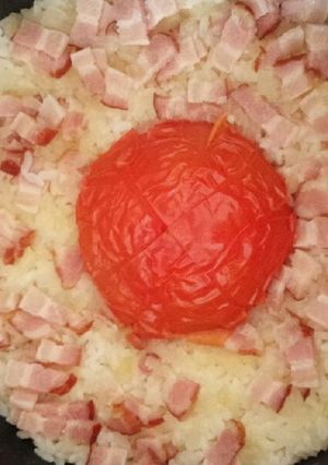 トマトとベーコンの炊き込みごはん-レシピのメイン写真