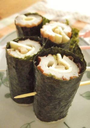 おつまみに♪チーズ胡桃ちくわ-レシピのメイン写真