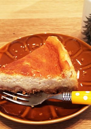 お母さんのチーズケーキ-レシピのメイン写真