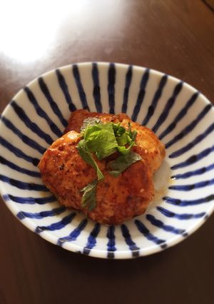 冷凍豆腐照り焼きハンバーグ-レシピのメイン写真