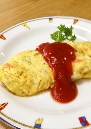 残り野菜をお片付け 朝のベジオム-レシピのメイン写真