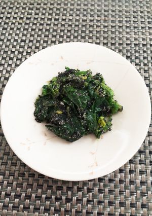 みんな大好き(^^)ほうれん草のごま和え-レシピのメイン写真