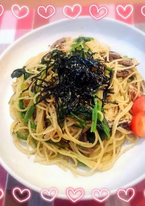 オイルサーディンとほうれん草のパスタ☆-レシピのメイン写真