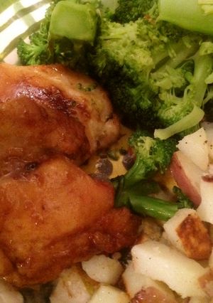 オレンジ バルサミコ酢 チキン-レシピのメイン写真