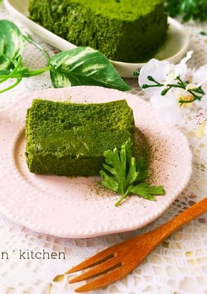 抹茶好きに贈る♥とろける抹茶テリーヌ-レシピのメイン写真