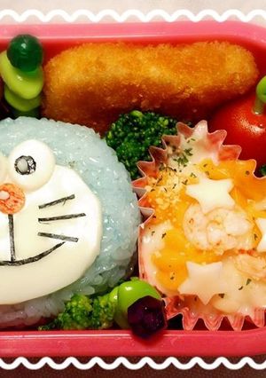 キャラ弁☆ドラえもん-レシピのメイン写真