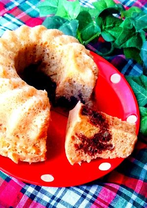 レンジで簡単ノンオイルバターバナナケーキ-レシピのメイン写真