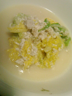 白菜と鶏ひき肉のミルクスープ-レシピのメイン写真