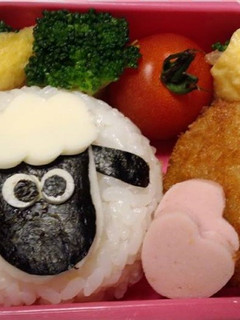 キャラ弁☆ひつじのショーン-レシピのメイン写真