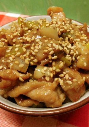 豚ねぎ丼♪-レシピのメイン写真