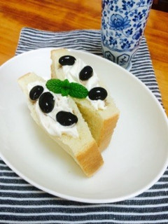 おせち救済!黒豆クリームサンド-レシピのメイン写真