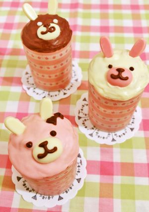 いちごのデコレーションマフィン-レシピのメイン写真