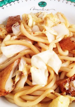 簡単ランチに！しっかり味の焼きうどん☆-レシピのメイン写真
