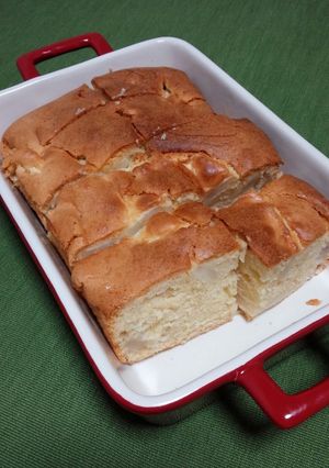 ふわふわしっとり♪りんごのケーキ-レシピのメイン写真