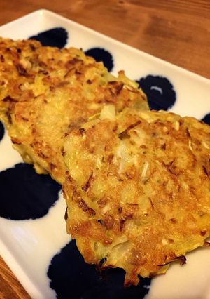 あと一品に♪キャベツと豆腐のふわふわ焼き-レシピのメイン写真