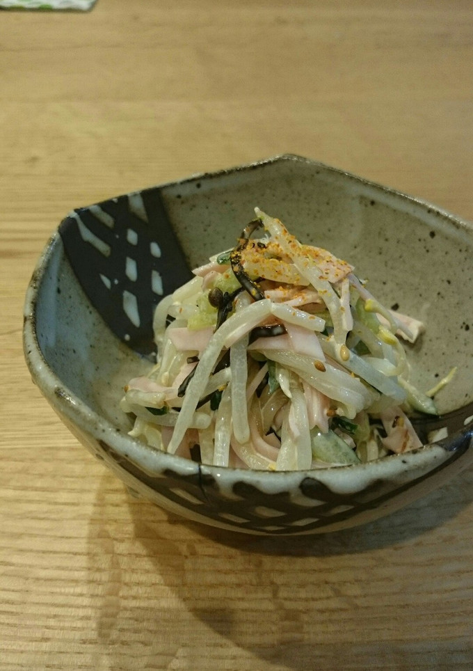 ウマ〜♡きゅうりともやしの塩昆布マヨ和え-レシピのメイン写真