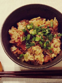 さんま蒲焼缶詰で炊き込みご飯-レシピのメイン写真