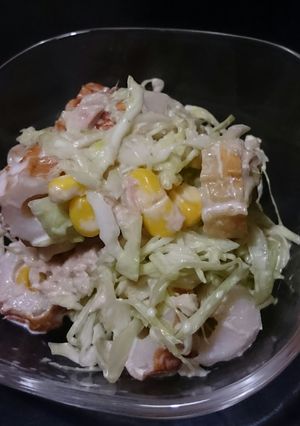 簡単な＊キャベツちくわツナ＊サラダ-レシピのメイン写真