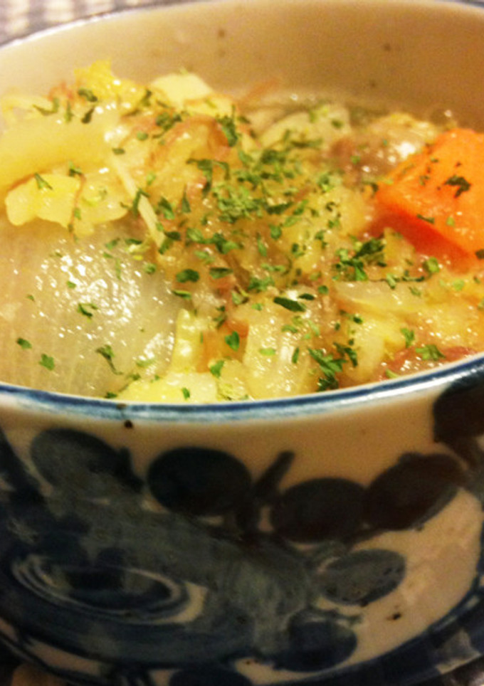 コンビーフを使ったポトフ-レシピのメイン写真