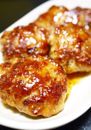 お弁当にも♪お手軽★照り焼きハンバーグ-レシピのメイン写真