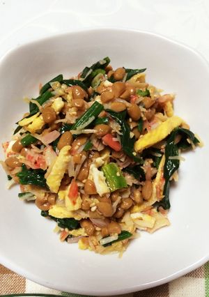 納豆サラダ-レシピのメイン写真