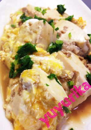 簡単！肉豆腐の卵とじ（≧∇≦）-レシピのメイン写真