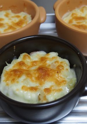 シーフードミックスとポテトのチーズ焼き-レシピのメイン写真