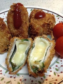豚肉のカマンベールチーズ巻きフライ-レシピのメイン写真